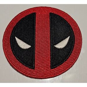 Deadpool Patch, Marvel‎ Comic Superhero Applique Emblem, Cosplay Costume
